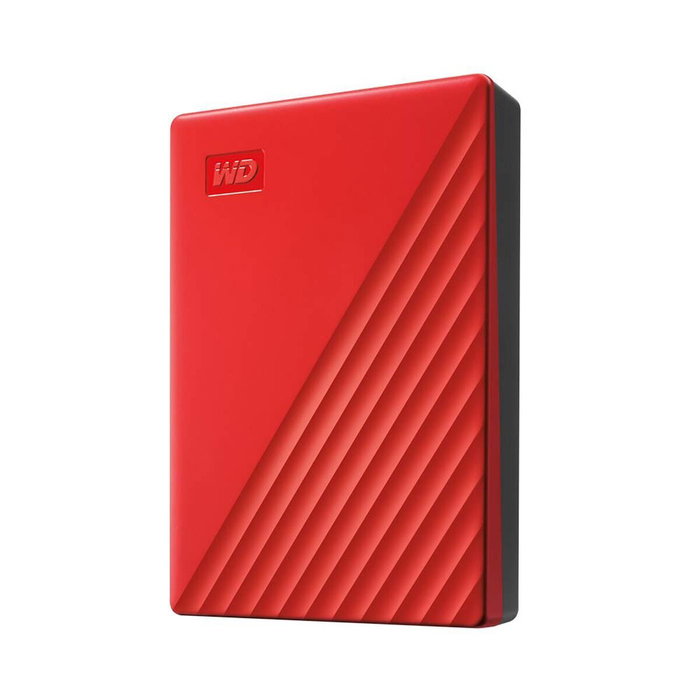 Disque Dur Externe Western Digital My Passport Rouge 4 TB HDD