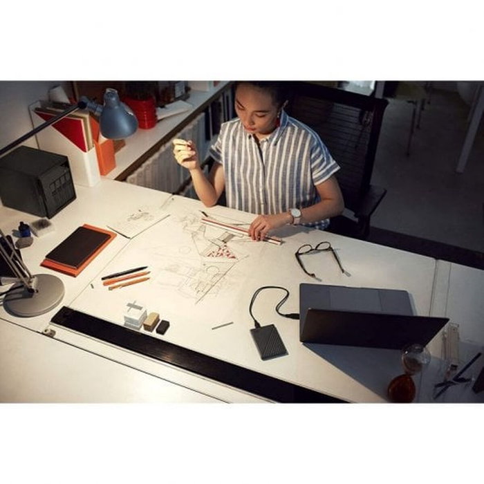 Disque Dur Externe Western Digital My Passport Rouge 4 TB HDD