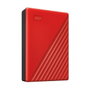 Disque Dur Externe Western Digital My Passport Rouge 4 TB HDD