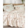 BigBuy Home Parure de couette en coton renforcé beige, 220 x 240 cm