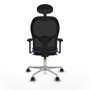 Piqueras y Crespo Chaise de Bureau Jorquera 3D086N1 Bleu clair