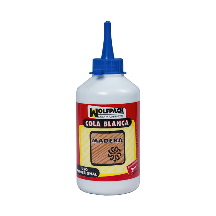 WOLFPACK LINEA PROFESIONAL Colle blanche 250 g en biberon WOLFPACK LINEA PROFESIONAL Colle blanche 250 g en biberon