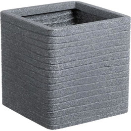 Strata Pot de fleur SQUARE BANBURY Carré Cendres