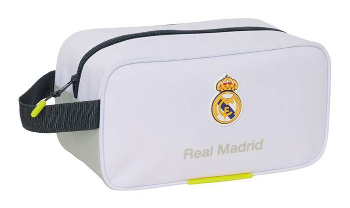 Safta Zapatillero Mediano Real Madrid Équip. 25/26, Porte-chaussures pour chambre d'enfant, 29 x 15 x 14 cm, Âge minimum 3 ans