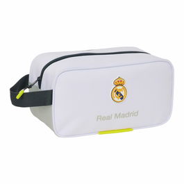 Range-Chaussures de Voyage Real Madrid C.F. Blanc 29 x 15 x 14 cm