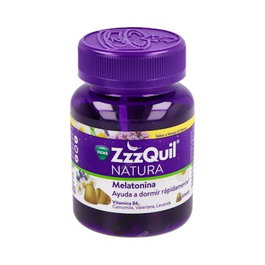 ZZZQUIL Gomines à la mélatonine saveur mangue et banane, 30 unités
