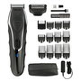 Wahl 09899-016 AQUAGROOM Tondeuse à barbe et corps résistante à l'eau avec/sans fil, rechargeable, avec 12 guides de coupe et batterie lithium pour 3h d'autonomie