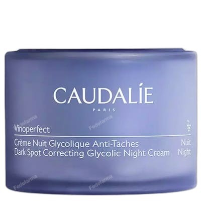 Caudalie Vinoperfect Crème de Nuit Glycolique Anti-taches Rechargeable 50 ml