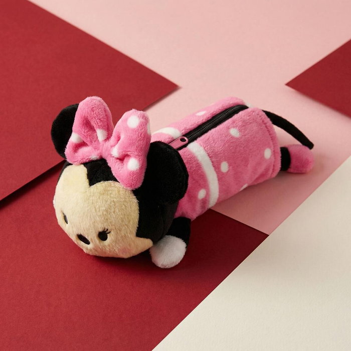Cerdá Trousse Portatodo Peluche Minnie Disney Bleu