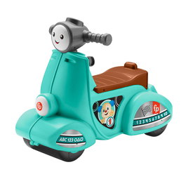 Fisher-Price Moto Correpasillos Musical avec Sons et Apprentissage Smart Stages - 6 Langues (Anglais, Français, Espagnol, Allemand, Italien, Néerlandais) - Jouet Bébé 12+ Mois