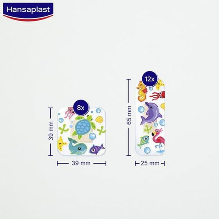 Hansaplast Pansements HP AQUAPROTECT KIDS 20 unités