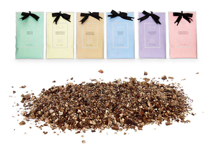 ACORDE Lot de 6 Sachets Parfumés Suspendus Assortis 9.5x16.5x0.5 cm (Set de 36)