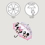 Parapluie Minnie Mouse Ø 71 cm 45cm