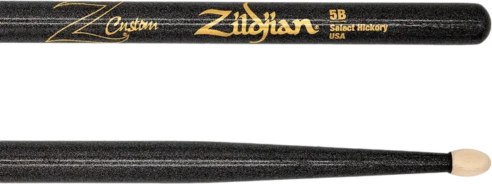Zildjian Baguettes Z Custom 5B Black Chroma - Édition Limitée