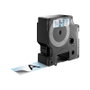 Dymo Ruban d'étiquetage 53710 Clear Black (S0720920), pour LabelManager, original D1, adhésif polyvalent pour plastique, papier, métal, bois, verre