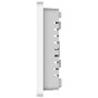 Grandstream Point d'accès Wi-Fi 300 Mbps (2x2:2 MU-MIMO), 400 Mbps 256-QAM, 100 mètres, PoE 802.3af/at, 16 SSID, 135x115x30 mm
