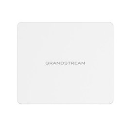 Grandstream Point d'accès Wi-Fi 300 Mbps (2x2:2 MU-MIMO), 400 Mbps 256-QAM, 100 mètres, PoE 802.3af/at, 16 SSID, 135x115x30 mm