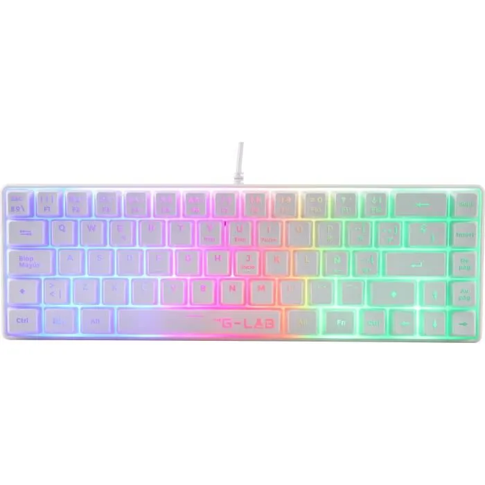 The G-Lab Combo Hydro Pack Gamer 2 en 1 - Clavier et souris filaires compact 60% membrane anti-ghosting The G-Lab Combo Hydro Pack Gamer 2 en 1 - Clavier et souris filaires compact 60% membrane anti-ghosting