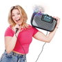 Vtech Karaoké Super Sound avec Haut-Parleur et Microphone Intégrés - Projection de Lumières Multicolores pour Fêtes - Dimensions 30,6x16x20,8 cm