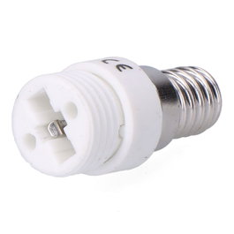F-Line Convertisseur de douille E14 à G9, blanc, diamètre 20 x 45 mm, rétracté
