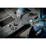 Metabo Meuleuse droite sans fil 18V professionnelle GVB 18 LTX BL 11-28 pour béton, réglage de vitesse variable, poignée fine - Ébavurage, fraisage, meulage