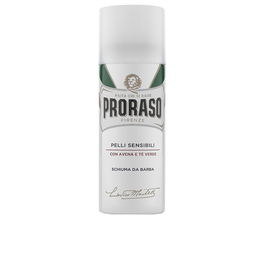 Proraso Mousse à Raser pour Peaux Sensibles, Blanche, 50 ml