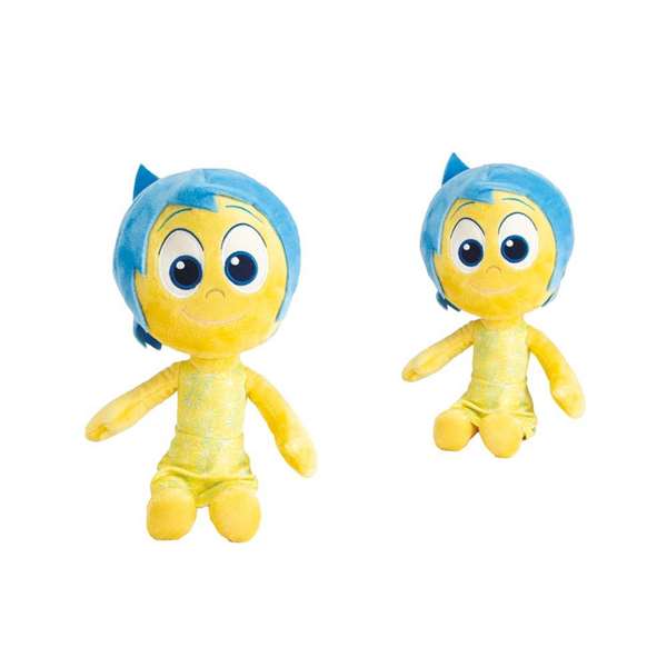 Smoby - Peluche Alegría Del Revés - Peluche de 25 cm - Produit en espagnol/portugais