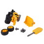 TACHAN Kit de Construction DIY Bulldozer 27 Pièces T01020 - Jouet de Construction Éducatif pour Enfants Dès 3 Ans