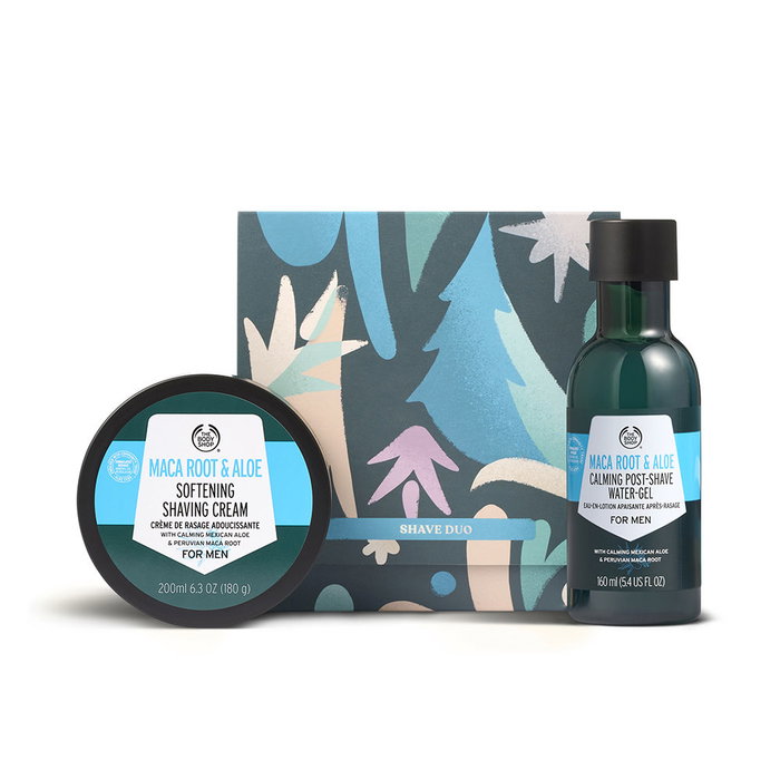 The Body Shop Duo de Rasage Cadeau Homme Crème et Après-Rasage Maca Aloe Vera 2 Pièces The Body Shop Duo de Rasage Cadeau Homme Crème et Après-Rasage Maca Aloe Vera 2 Pièces