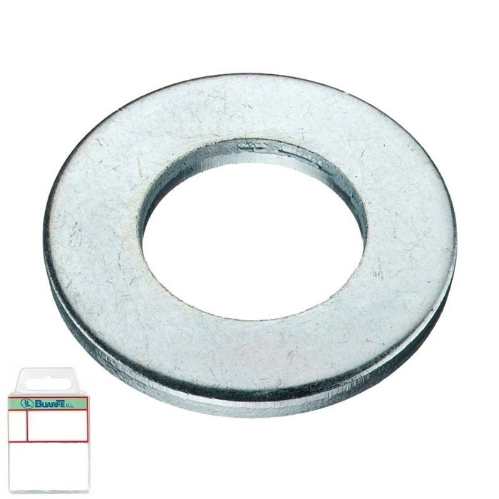 DUVER Rondelle plate DIN 125 zincée métrique M-10 en blister DUVER Rondelle plate DIN 125 zincée métrique M-10 en blister