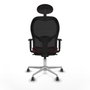 Piqueras y Crespo Chaise de Bureau 1D086G1 Bordeaux