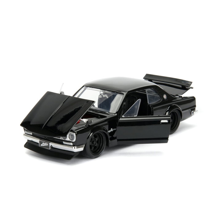 Jada Fast & Furious 1971 Nissan Skyline 1:24 - Noir Jada Fast & Furious 1971 Nissan Skyline 1:24 - Noir