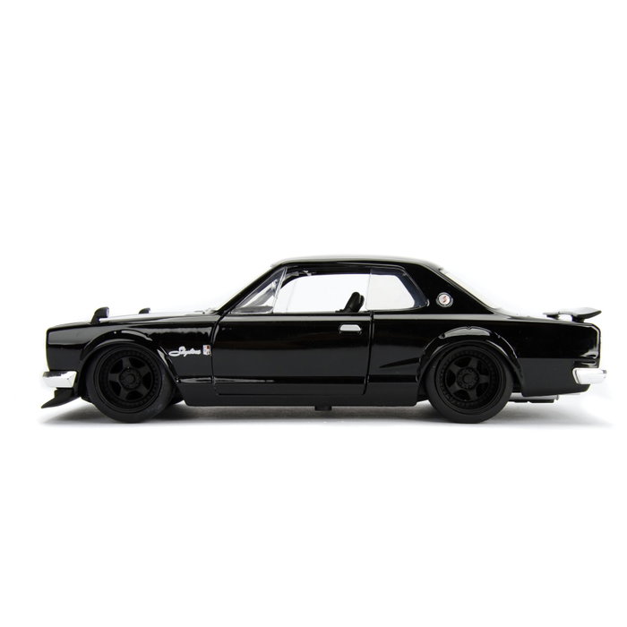 Jada Fast & Furious 1971 Nissan Skyline 1:24 - Noir Jada Fast & Furious 1971 Nissan Skyline 1:24 - Noir