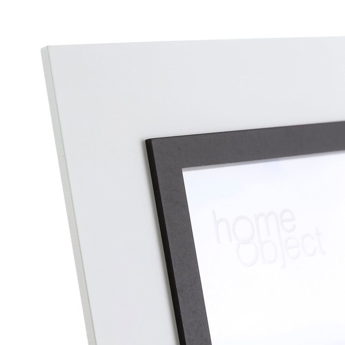 BigBuy Home Cadre photo Blanc Noir Verre polystyrène 20 x 15 cm 15 x 20 cm 27 X 1,5 X 22 CM BigBuy Home Cadre photo Blanc Noir Verre polystyrène 20 x 15 cm 15 x 20 cm 27 X 1,5 X 22 CM