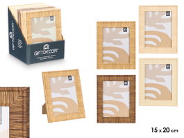GIFTDECOR Lot de 24 cadres photo 15x20 cm assortis