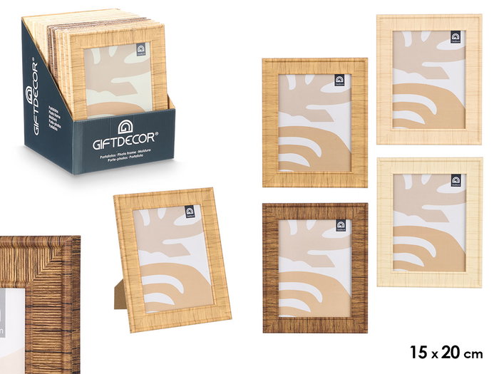 GIFTDECOR Lot de 24 cadres photo 15x20 cm assortis GIFTDECOR Lot de 24 cadres photo 15x20 cm assortis