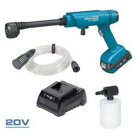 Koma Tools Kit nettoyeur haute pression 20 V avec batterie 2,0 Ah et chargeur