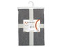 Kinvara Nappe en Polyester 140x240 cm Gris Foncé (Set de 12)