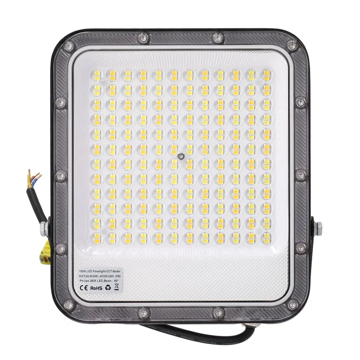 Projecteur LED 100W CCT 110Lm/W 90º IP65