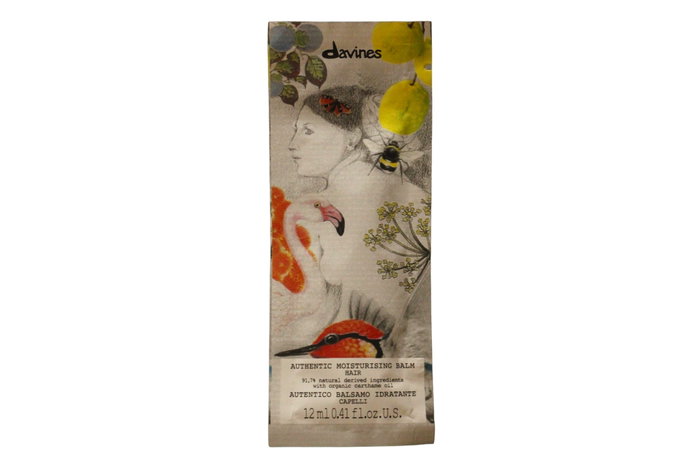 Davines Authentic - Baume Hydratant Multi-Usage Visage, Corps et Cheveux - Lot de 12 flacons de 12 ml Davines Authentic - Baume Hydratant Multi-Usage Visage, Corps et Cheveux - Lot de 12 flacons de 12 ml