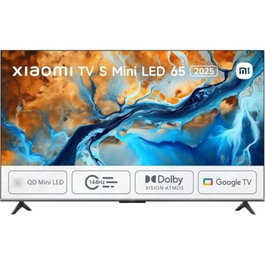 Xiaomi S 2025 TV 65" QD Mini LED UltraHD 4K 144 Hz Google Smart TV