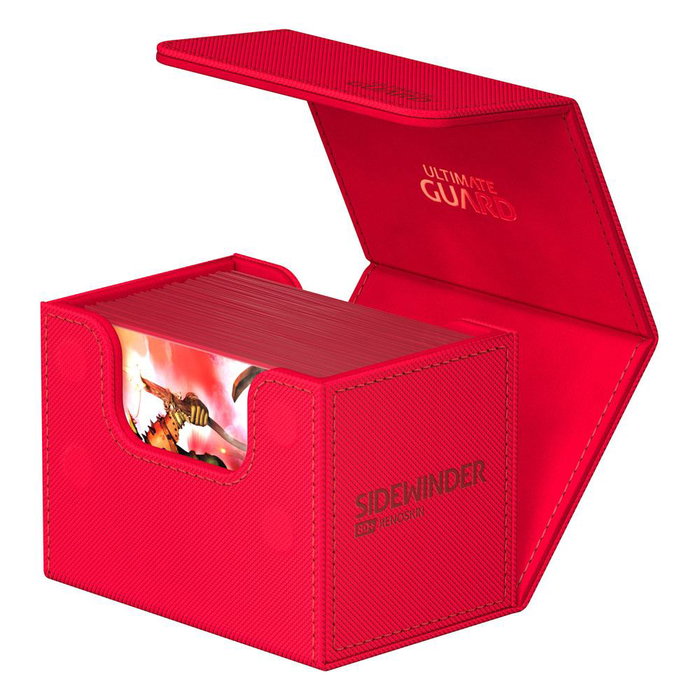 Ultimate Guard Sidewinder 80+ Xenoskin - Red Ultimate Guard Sidewinder 80+ Xenoskin - Red