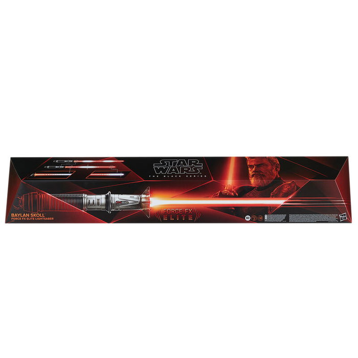 HASBRO The Black Series - Réplique de sabre laser Baylan Skoll Force FX Elite Star Wars avec LEDs et effets sonores HASBRO The Black Series - Réplique de sabre laser Baylan Skoll Force FX Elite Star Wars avec LEDs et effets sonores