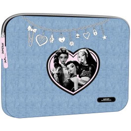 Safta Huntr/X Housse pour ordinateur portable 15,6'' K-Pop Demon Hunters, 39,5x27,5x3,5cm
