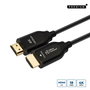 MicroConnect Câble HDMI 2.0 Fibre Optique Actif 4K60Hz 18Gbps - Longueur 20m, Support HDR HDCP 2.2, Câble Flexible pour Installation