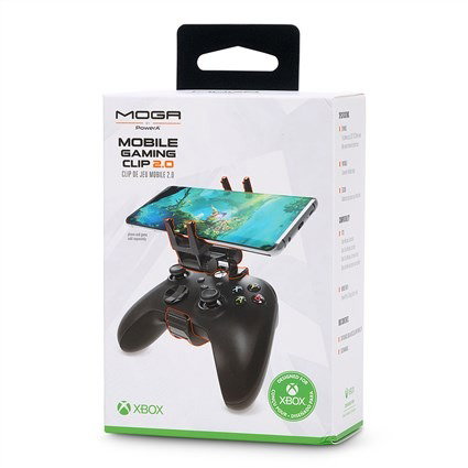 PowerA 1519066-01 Support de Jeu Clip Moga pour Mobile avec Manette Wireless Xbox Bluetooth