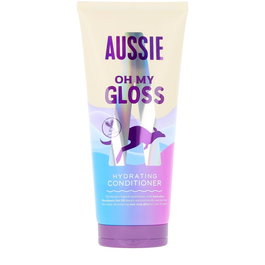 Aussie After-Shampooing Hydratant OH MY GLOSS - Après-shampooing pour Cheveux Brillants et Doux - 200 ml
