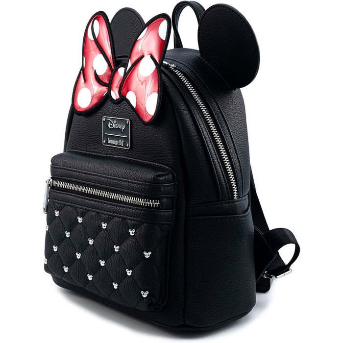 LOUNGEFLY Sac à dos Bow Minnie Disney 26cm