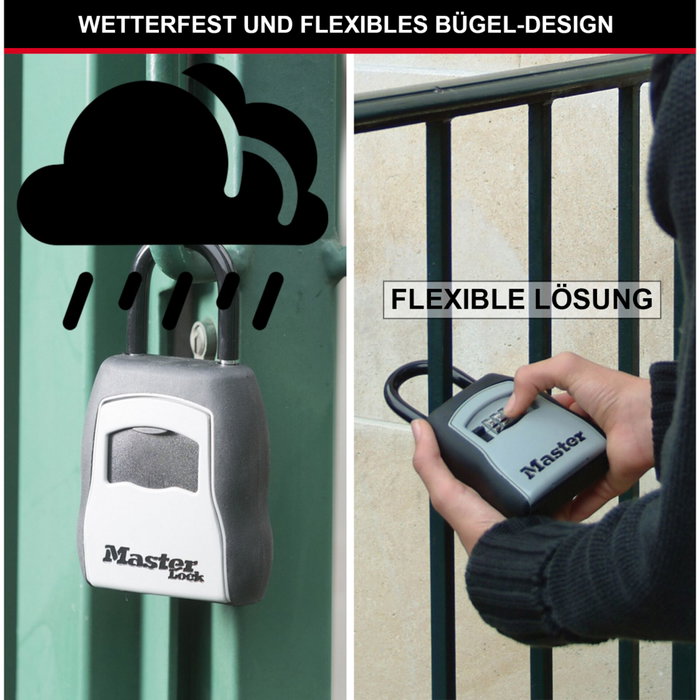Master Lock Boîte à clés sécurisée 5400EURD Format M Master Lock Boîte à clés sécurisée 5400EURD Format M