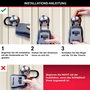Master Lock Boîte à clés sécurisée 5400EURD Format M
